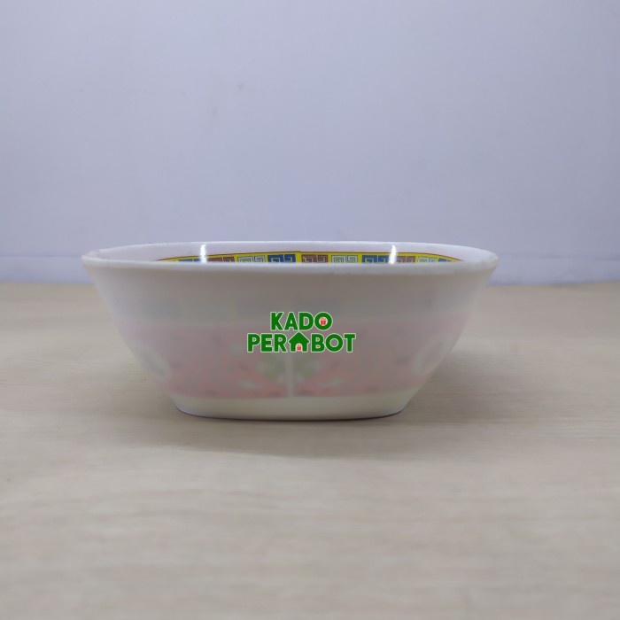 mangkok segi meishing melamine 9066 - mangkok chinese restoran