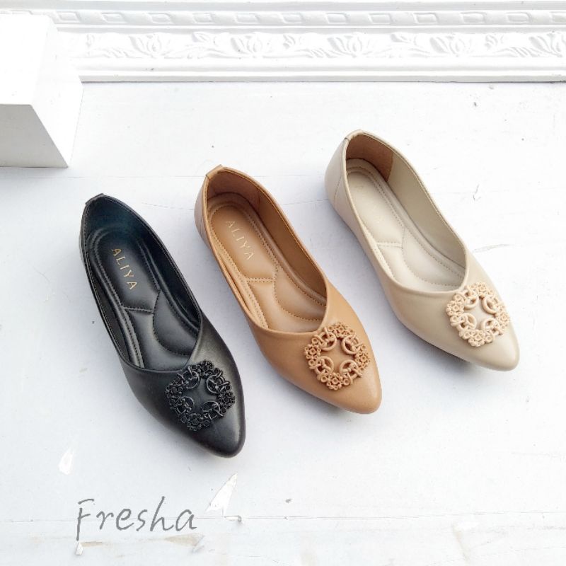 Aliyashoes Sepatu Flat Wanita Fresha