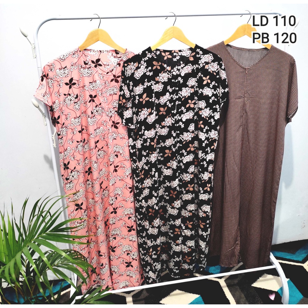 Daster panjang kekinian/Daster busui/Daster rayon/Daster kekinian