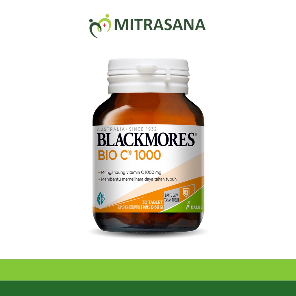 Blackmores Bio C 1000 mg - 30 Tablet - Membantu Memelihara Daya Tahan Tubuh