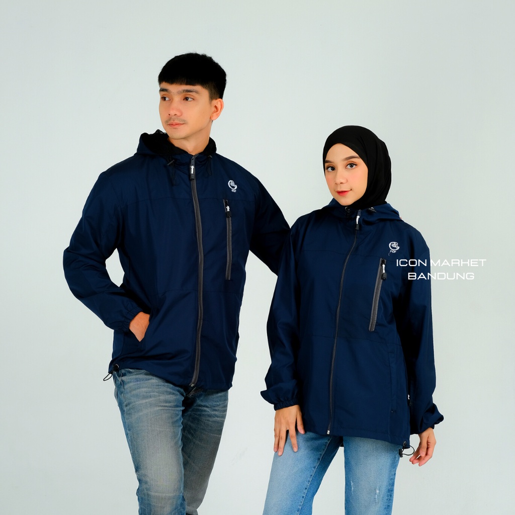 Jaket Parasut Couple Wateproof Model Ararat Size M L XL XXL Original FCF / Jaket Pria dan Wanita Musim Dingin / Jaket Windbreakers