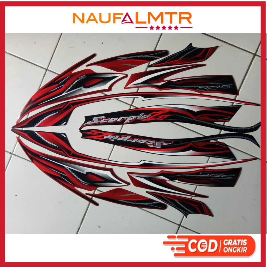 Stiker Striping yamaha Scorpio z 2009 2010