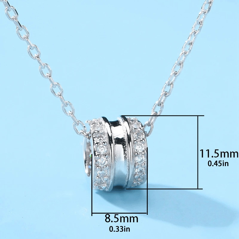 Fancyqube Kalung Rantai Klavikula Pendek Lapis Emas Aksen Zirkon Gaya Korea