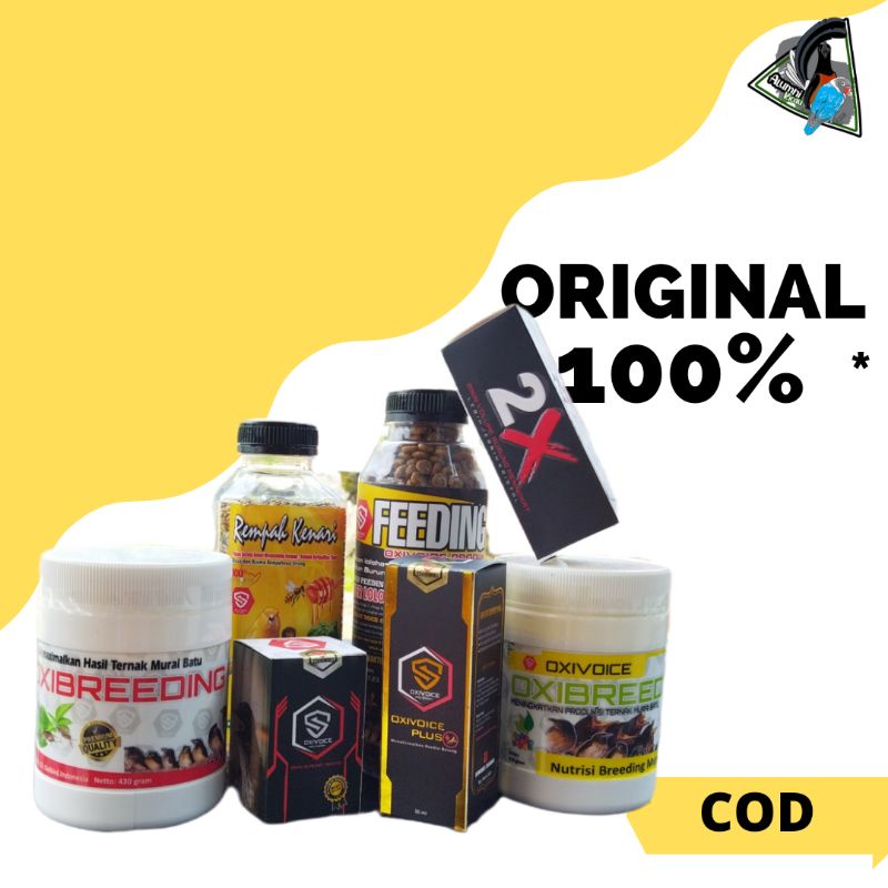OXIVOICE Plus Oxivoice Energy Vitamin murai batu dan semua jenis burung produk original oxibird