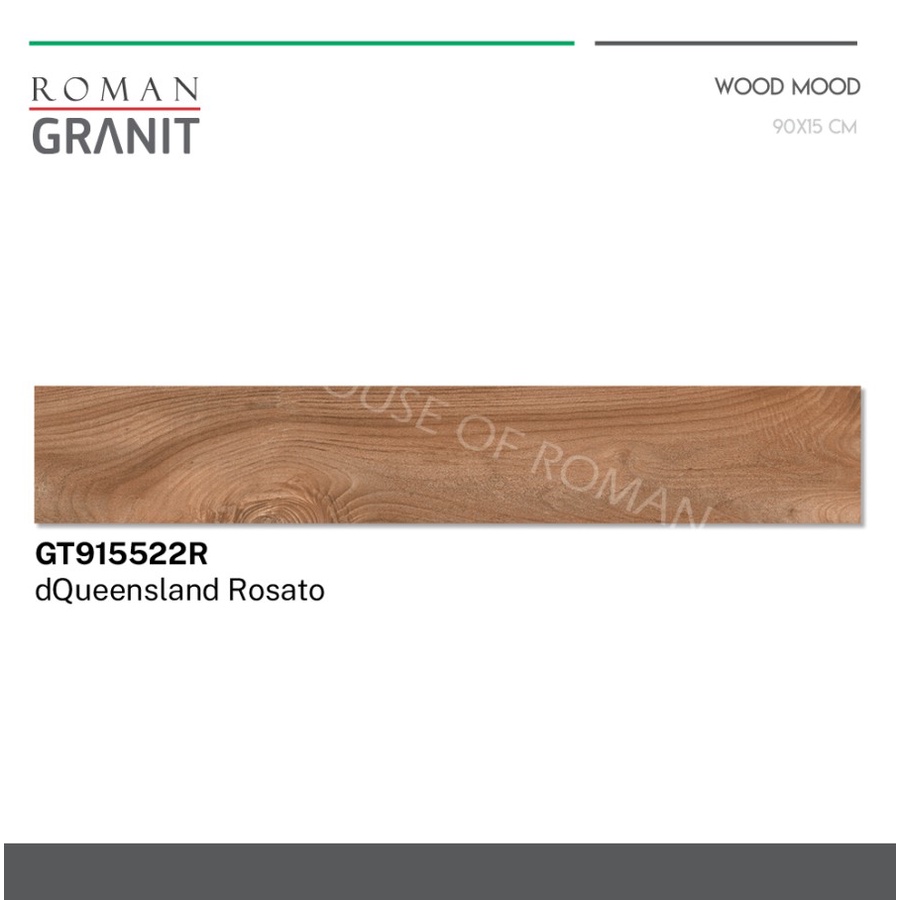 ROMANGRANIT DQUEENSLAND ROSATO 90X15 GT915522R (ROMAN GRANIT)