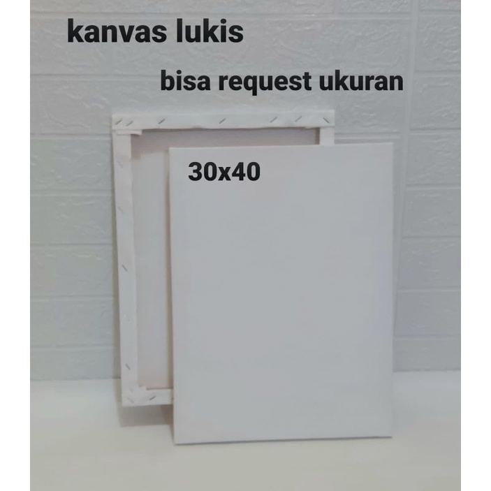 

kanvas lukis mini murah Premium canvas 30x40cm termurah perlengkapan menggambar