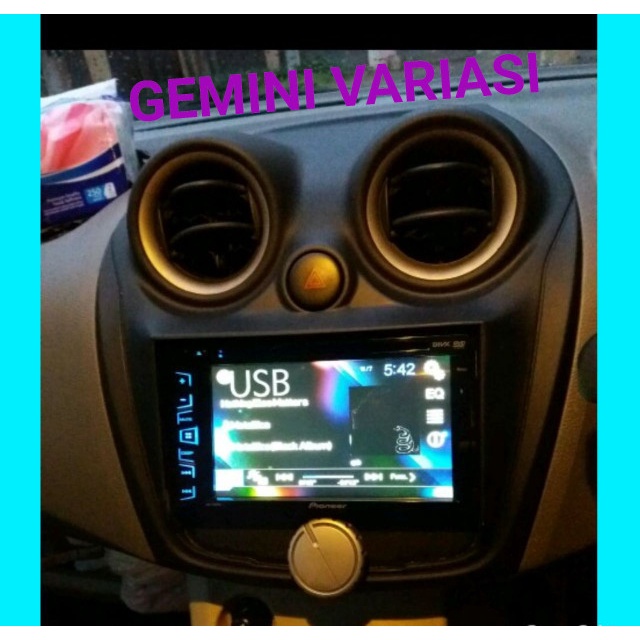 Frame Doubledin Headunit Tv Mobil Datsun Go + /Datsun Go