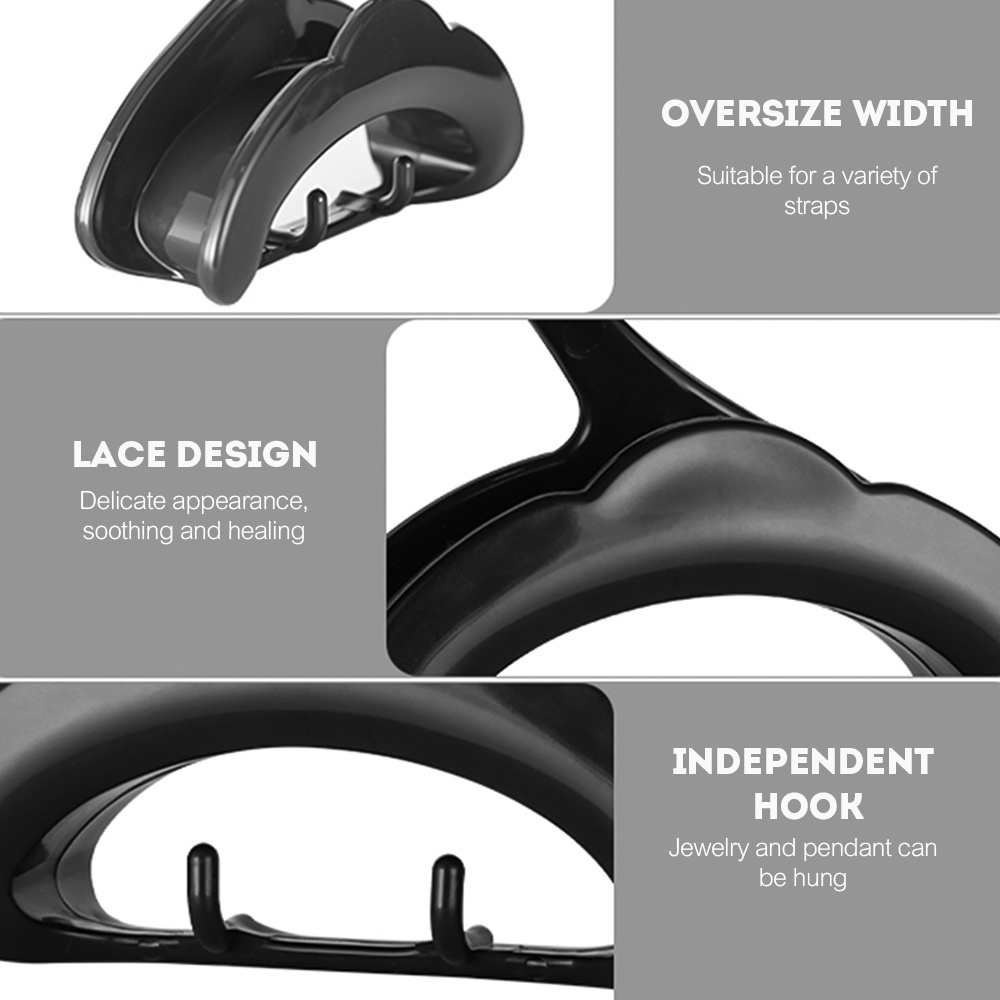 Lemari Pakaian Closet Penyimpanan Aksesoris Dasi Syal Rak Gantung Kreatif Topi Handbag Gantungan Anti-slip Kunci Tempat Kalung Hemat Tempat Sundry Finishing Rak