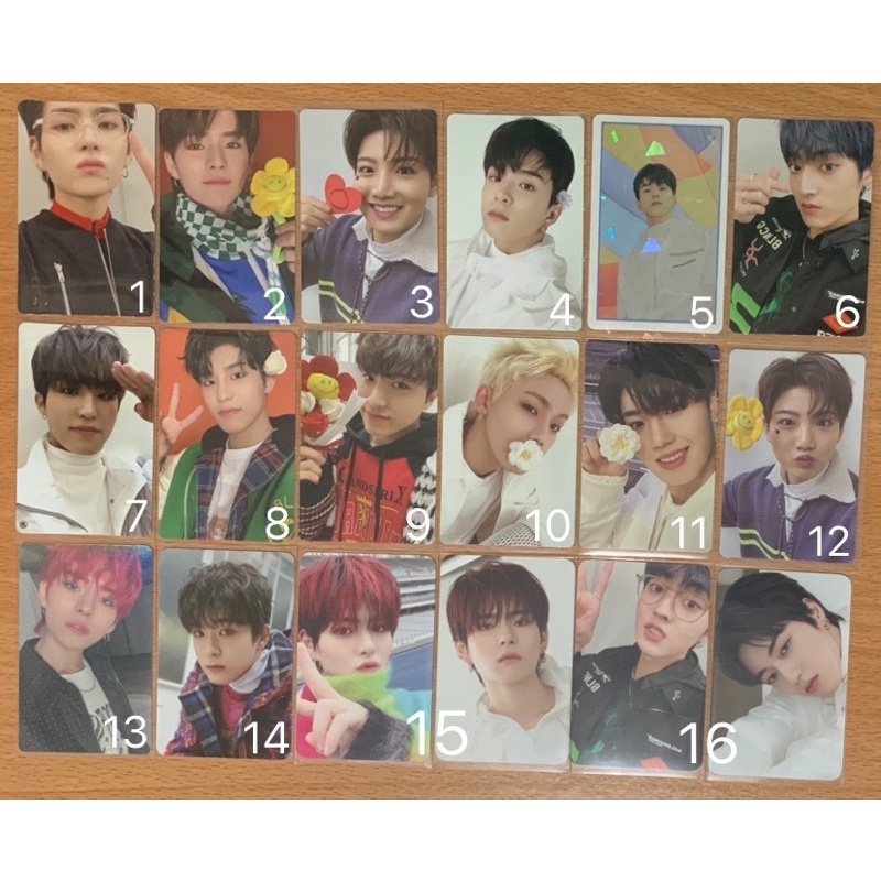 TREASURE The Second Step Chapter One Official Photocards Hyunsuk Yoshi Junkyu Doyoung Asahi haruto J