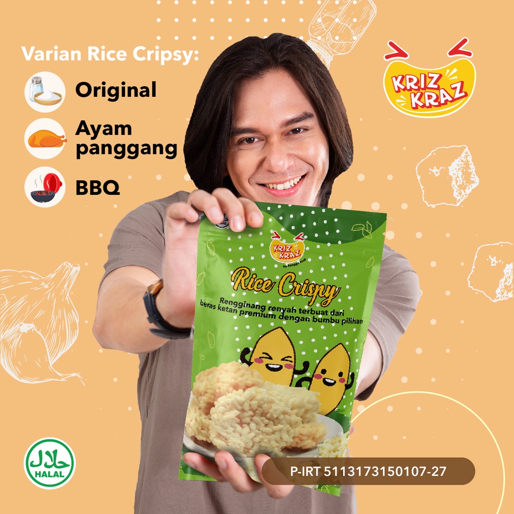 Jual Rice Crispy / Rengginang Premium / camilan cemilan snack makanan ...
