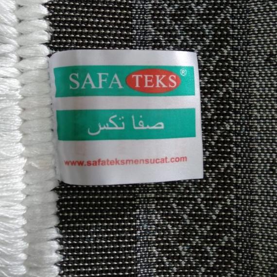 SAJADAH SAFATEX PUTIH TURKI - Biru