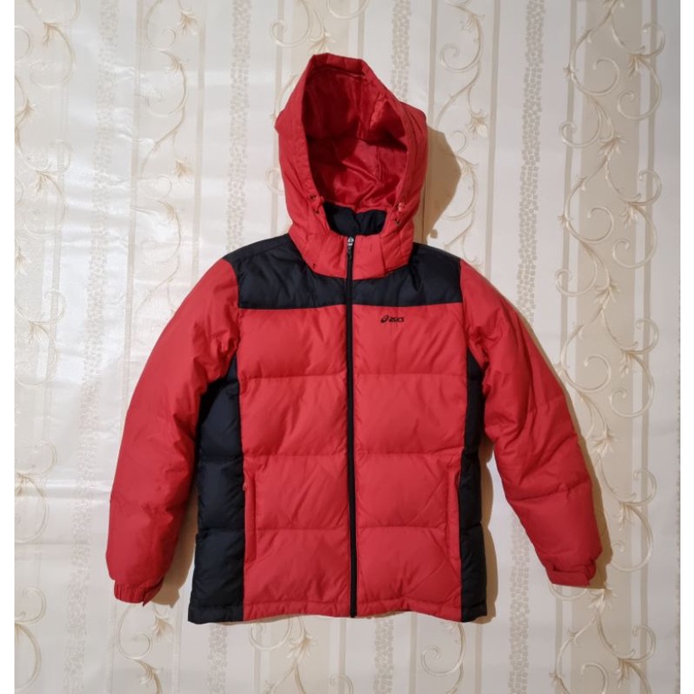 Jaket Bulu Angsa Asics Preloved