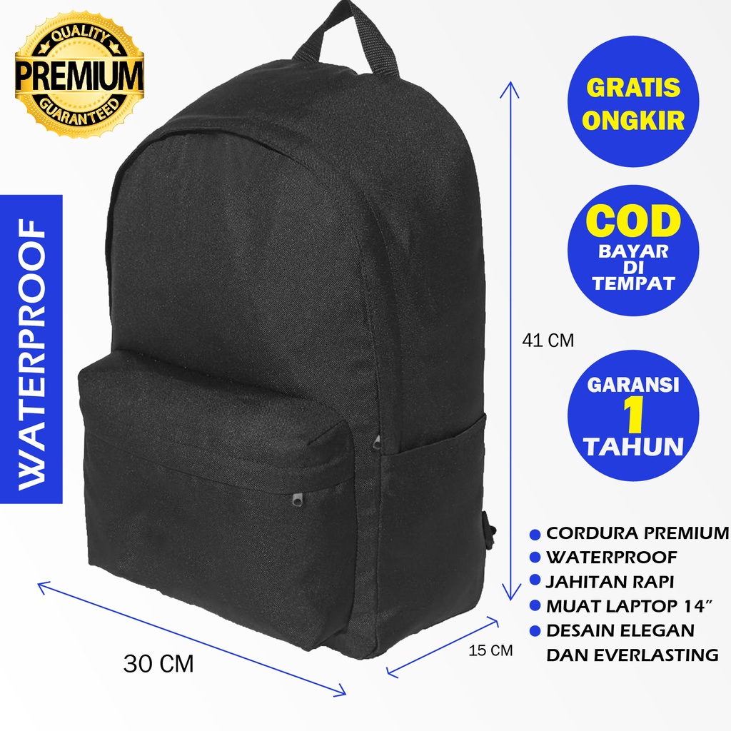 Tas Ransel Sekolah Pria Backpack Waterproof Lost Theme With 2 Thumler