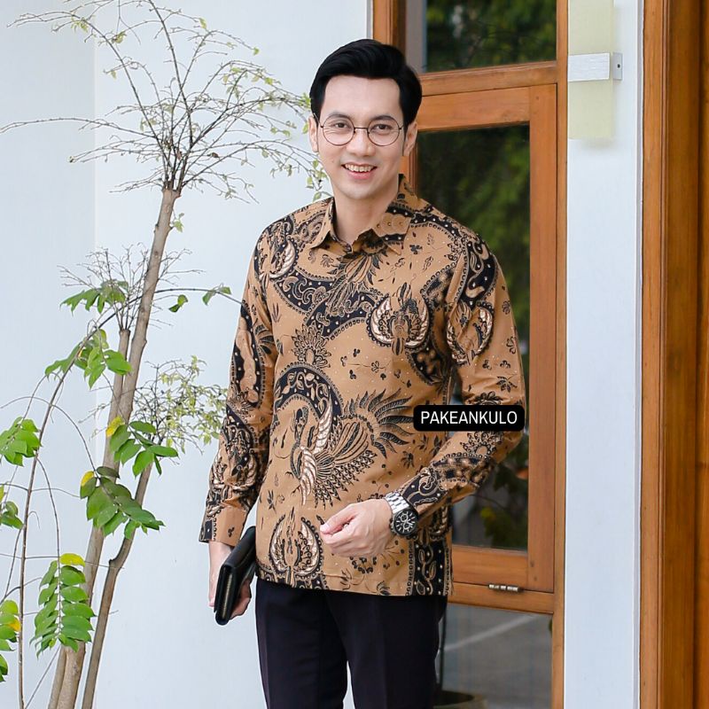 Batik Premium Pria Slimfit || Motif Jatmiko