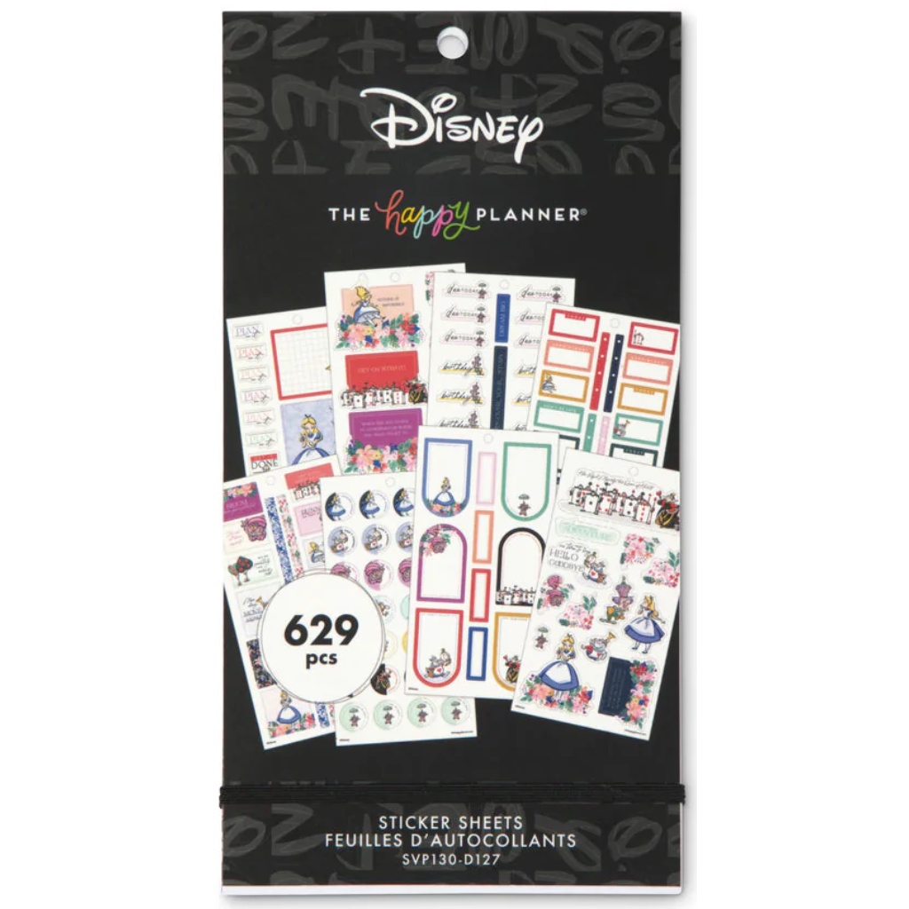 

The Happy Planner Disney Alice in Wonderland Value Pack Stickers