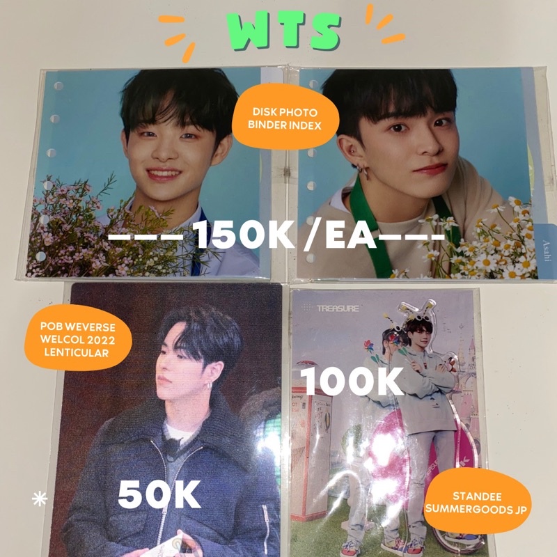 Disk photo binder index blooming pob weverse lenticular standee tworld japan treasure jihoon asahi j
