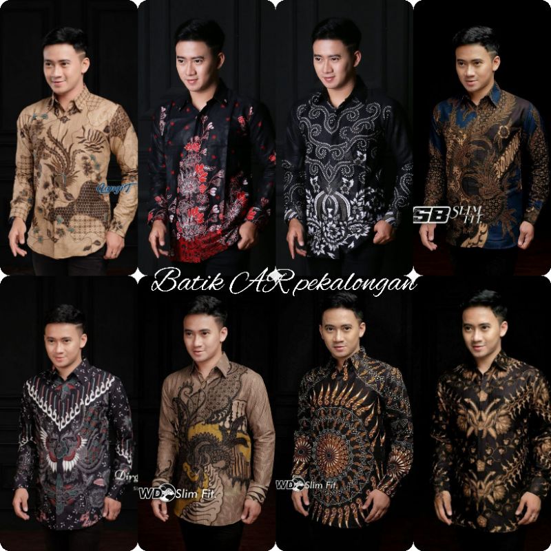 NEW ARIVAL KEMEJA BATIK PEKALONGAN TERLARIS  DENGAN UKURAN M L XL XXL