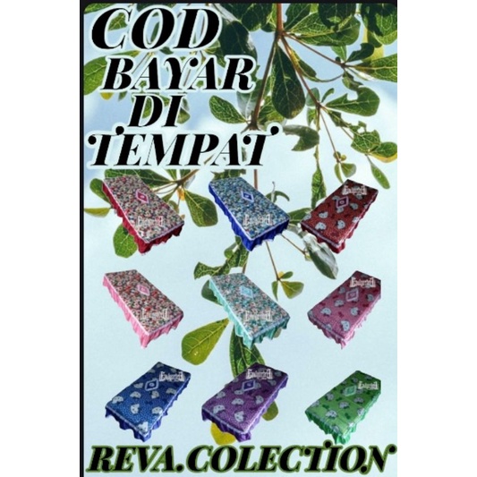 taplak meja rempel rumbai taplak tamu