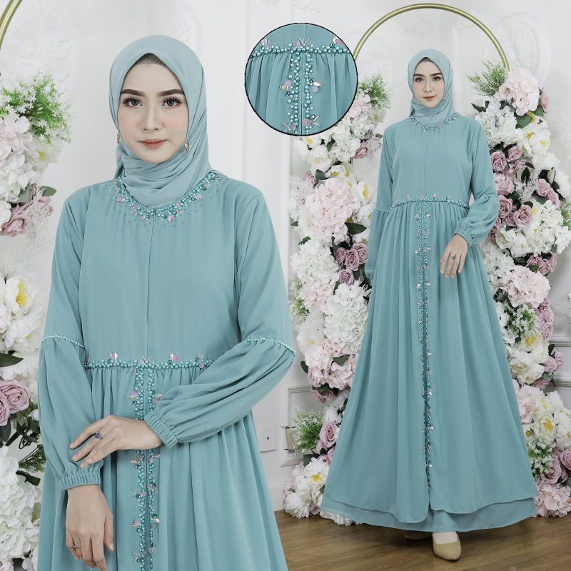 Realpic Gamis Tulip Sparkling Original Butik