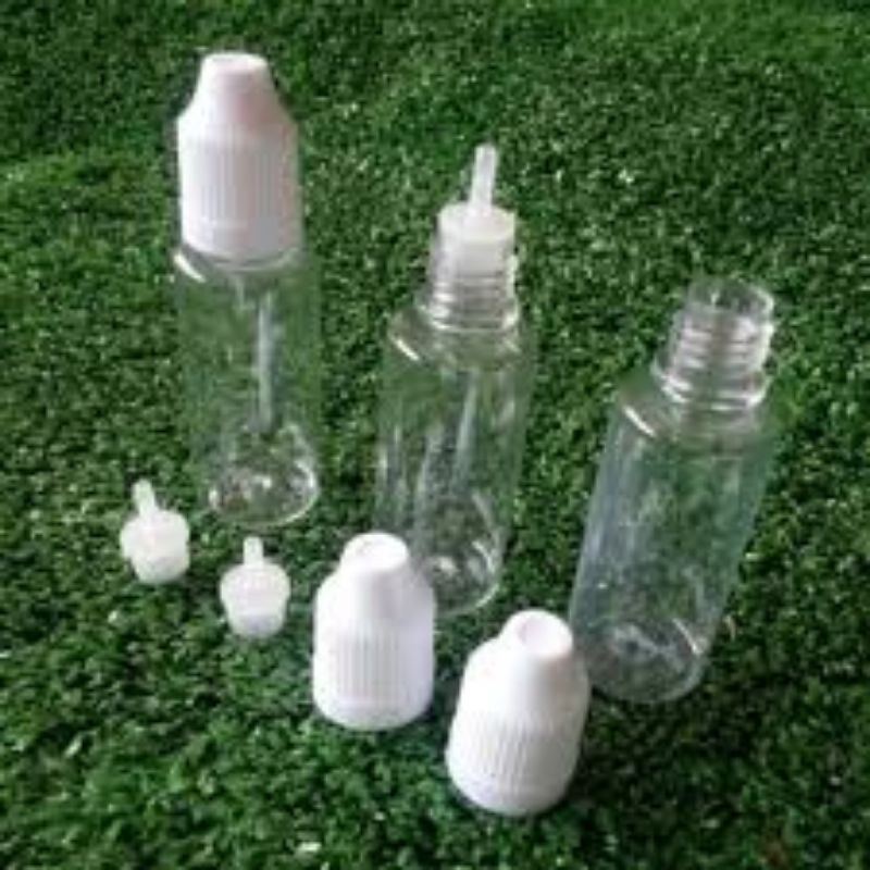 Botol Tetes Jarum PLASTIK 20ML | Botol Oil minyak | botol tetes tinta |