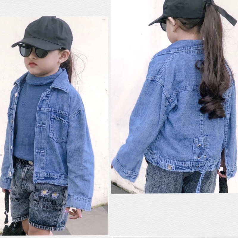Jaket Jeans NIRINA anak Perempuan jaket anak perempuan