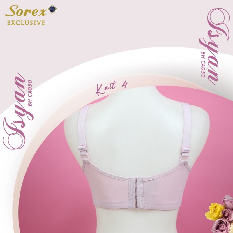 Sorex Bra CA 050 Bra Busa Tanpa Kawat Setara Cup A-B Cup ¾