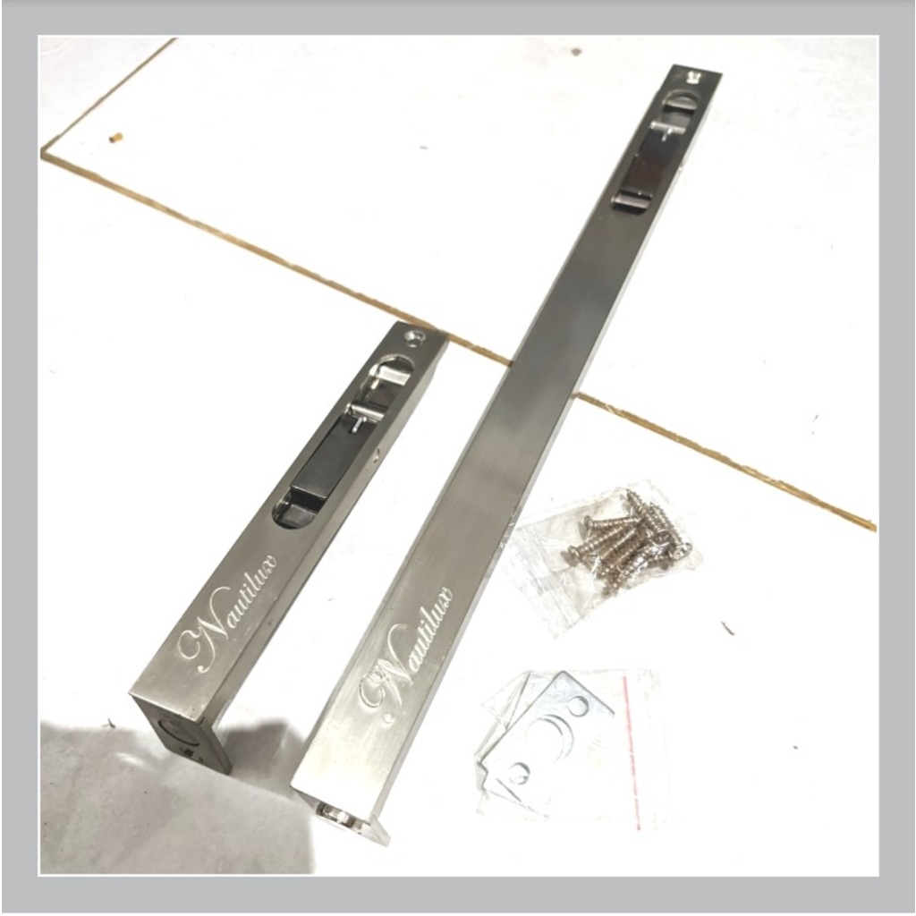 Grendel Tanam 6" + 12" Inch / Gerendel Selot Pintu Tarung Double