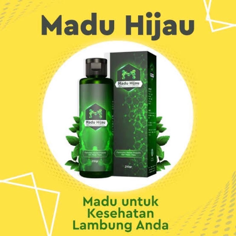 MADU HIJAU MADU SEHAT LAMBUNG ASLI ORIGINAL MENGATASI SAKIT LAMBUNG GERD DAN MAAG