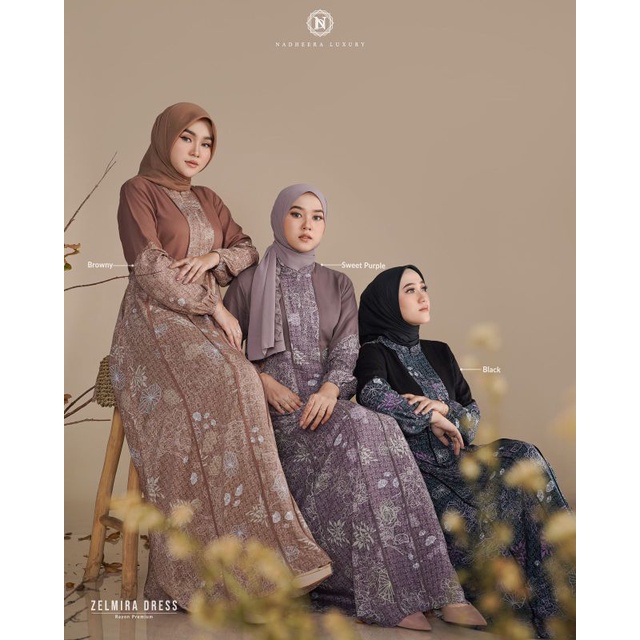 ZELMIRAA DRESS BY NADEERA LUXURY