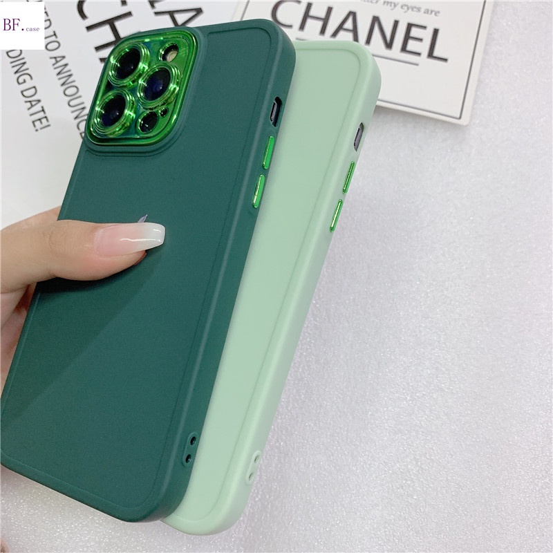 Soft Case Pelindung Lensa Bahan Silikon Untuk Iphone 14 13 12 11 X XR XSMAX