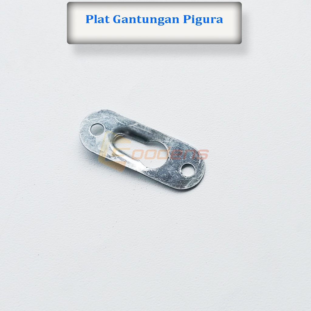 Plat Gantung Pigura Gantungan Pigura Oval