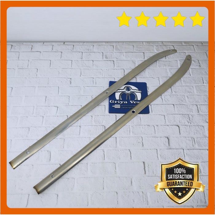 Lis List Pedang Lidah Lantai Vespa PTS Special Stainless Tebal