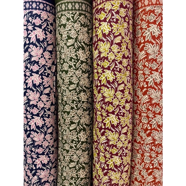 Kain Batik Stretch Meteran Series 2/ Batik Melar