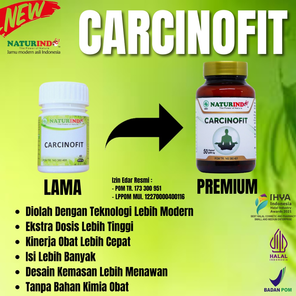 Jual Obat Herbal Carcinofit Naturindo Spesialis Kanker Shopee Indonesia