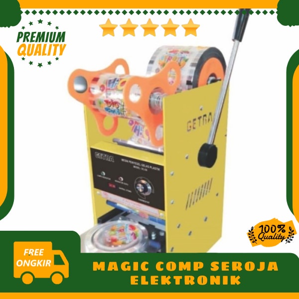 ORIGINAL Promo Manual Cup Sealer GETRA SC-D8 SCD8 Penyegel Gelas Plastik