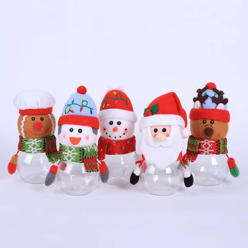 Mini Candy Box Christmas Kotak Permen Nuansa Natal Santa Claus