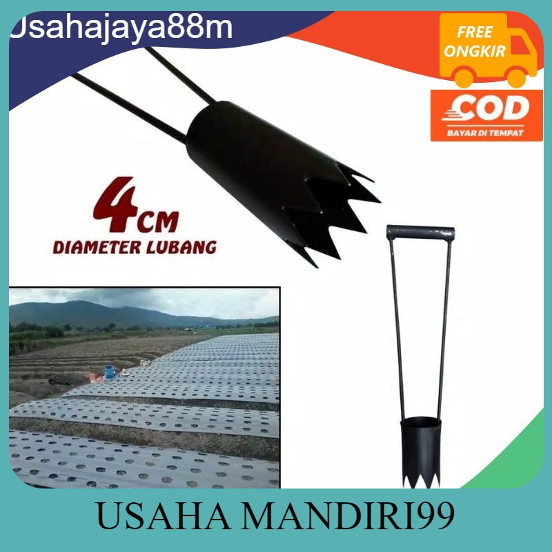 Pelubang mulsa pelubang plastik mulsa pertanian 4cm