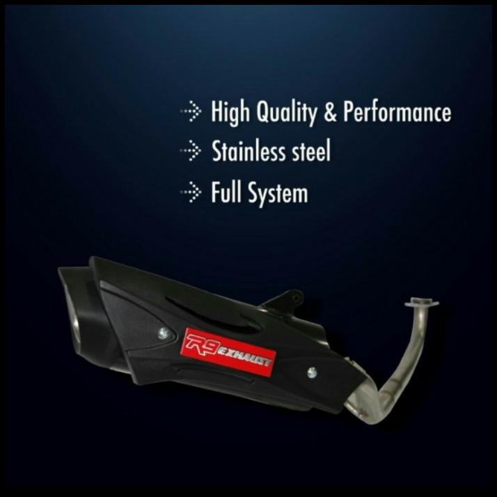 Promo Knalpot R9 Misano Mx King, Jupiter Mx, Sonic, Supra Gtr, Satria Fu