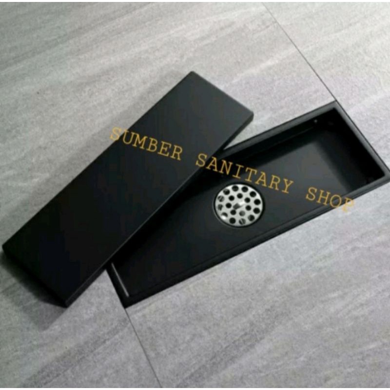 SMART FLOOR DRAIN 20 CM BLACK / FLOOR DRAIN 20 CM HITAM