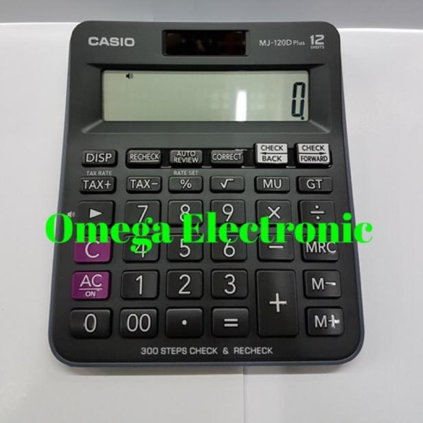 

BEST SELLER 8522 Casio Desktop MJ-120D Plus - Kalkulator Meja Office check correct MJ 120D Plus ㅉ