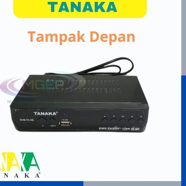 Set Top Box Tanaka DVB T2 support antena digital / uhf - Box Besi