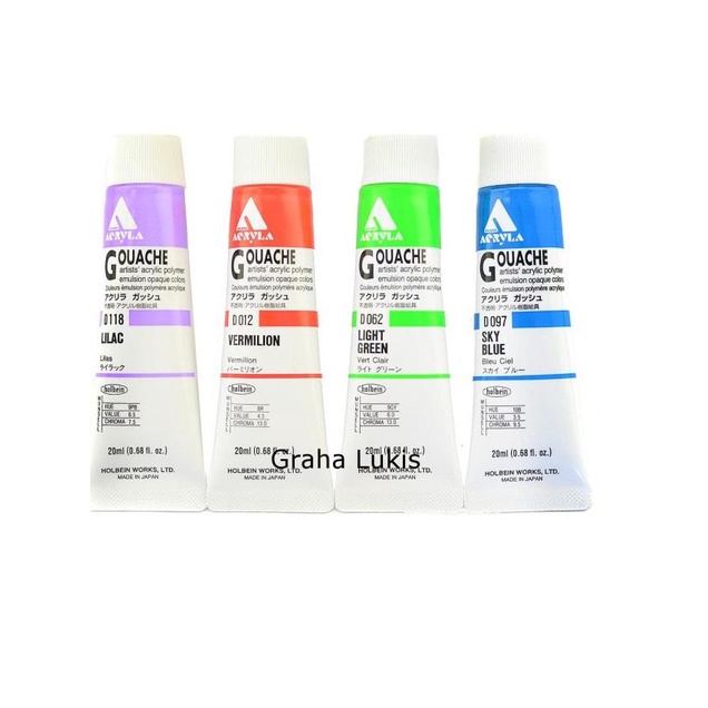 

Holbein Acryla Gouache 20ml