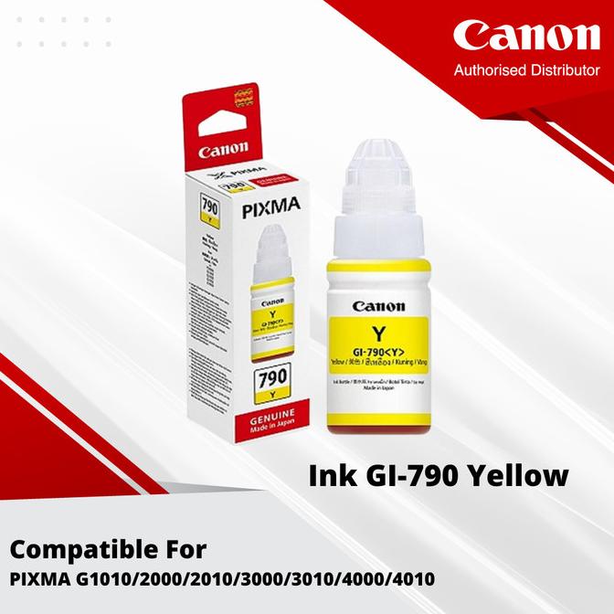 

TERBARU Canon Ink Bottles GI-790 Yellow /ALAT TULIS AESTHETIC/ALAT TULIS SEKOLAH/ALAT TULIS SET/ALAT TULIS LENGKAP/ALAT TULIS ANAK/ALAT TULIS LUCU
