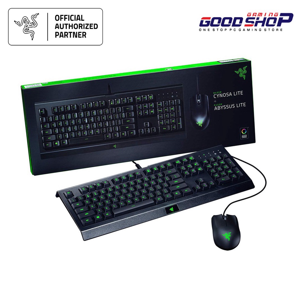 Razer Cynosa Lite &amp; Razer Abyssus Lite - Keyboard and Mouse Bundle