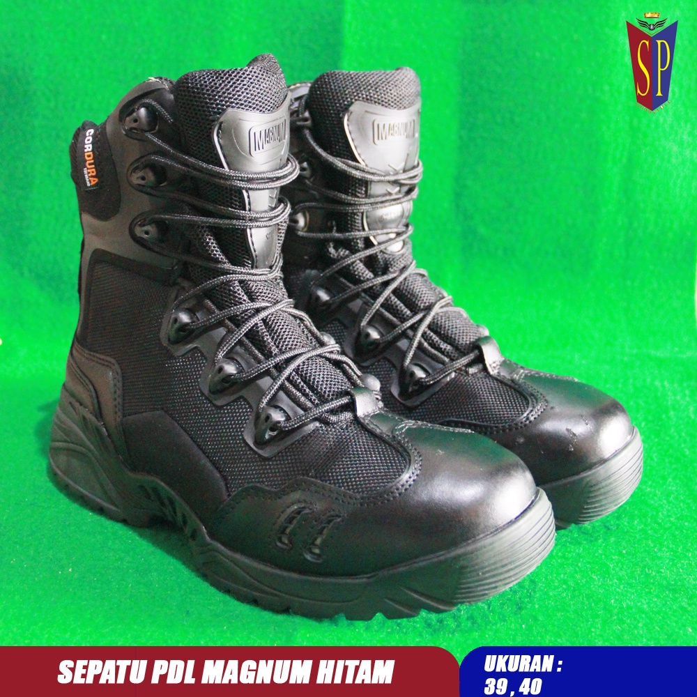 Sepatu Tactical Cordura Spider Boots 8 Hitam - Sepatu PDL Tactical