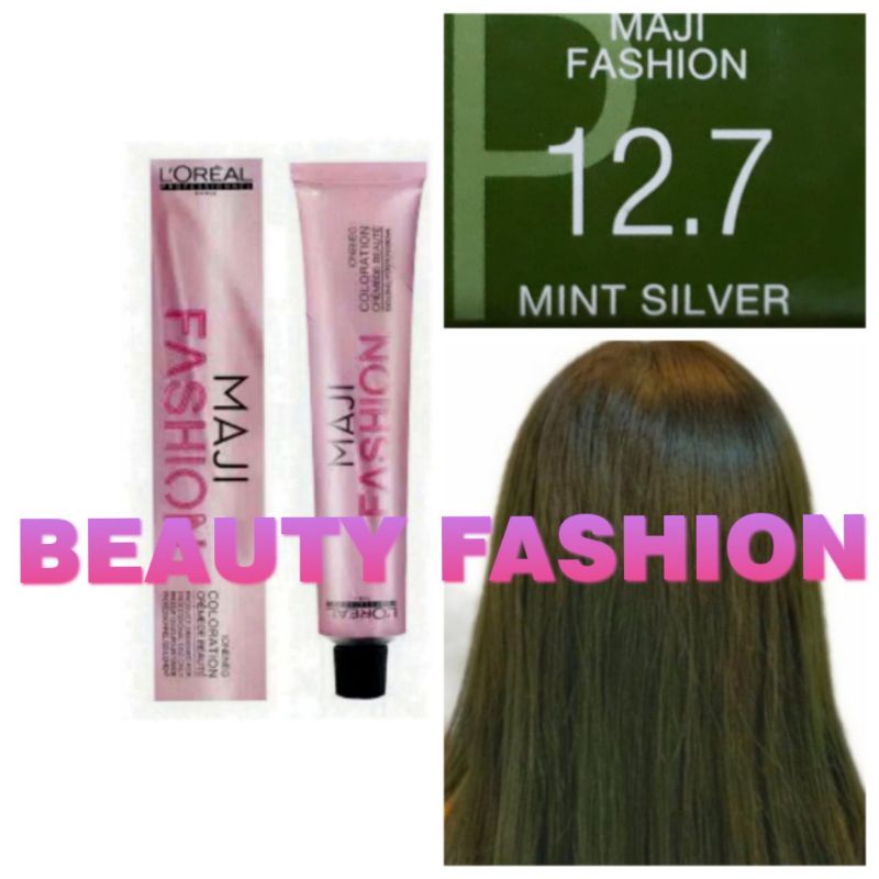 LOREAL MAJIFASHION NO. 12.7 MINT SILVER