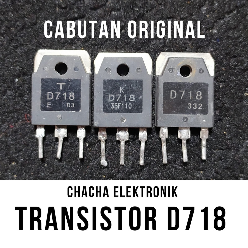 TRANSISTOR D718 ORIGINAL k 718 2SD718