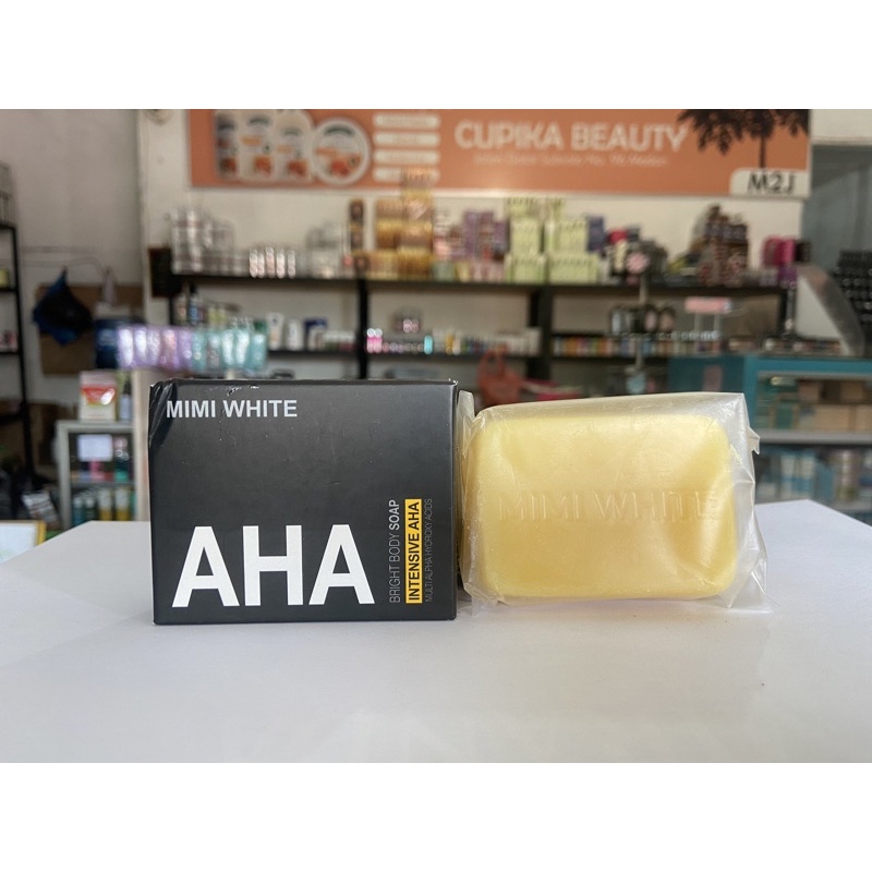 &lt;co.x&gt; sabun mimi white bpom - sabun mimi white aha intesive care bar soap