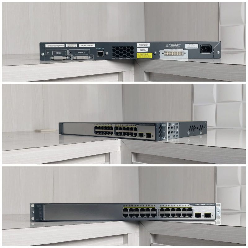 Cisco Catalyst 3750 V2 seriesWS-C3750V2-24TS-S V02