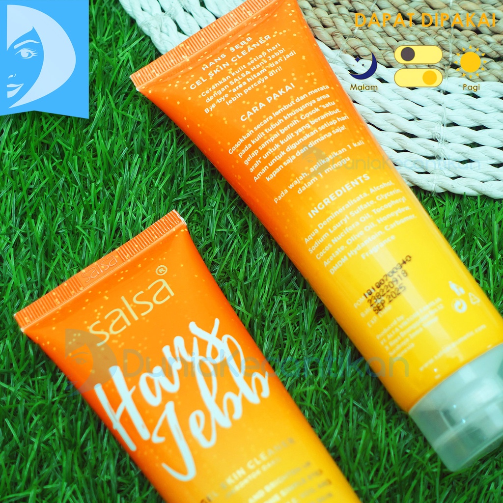 SALSA Hans Jebb Peeling Gel Perontok Daki dan Ketiak Hitam Exfoliating Gel Salsa Body care BPOM